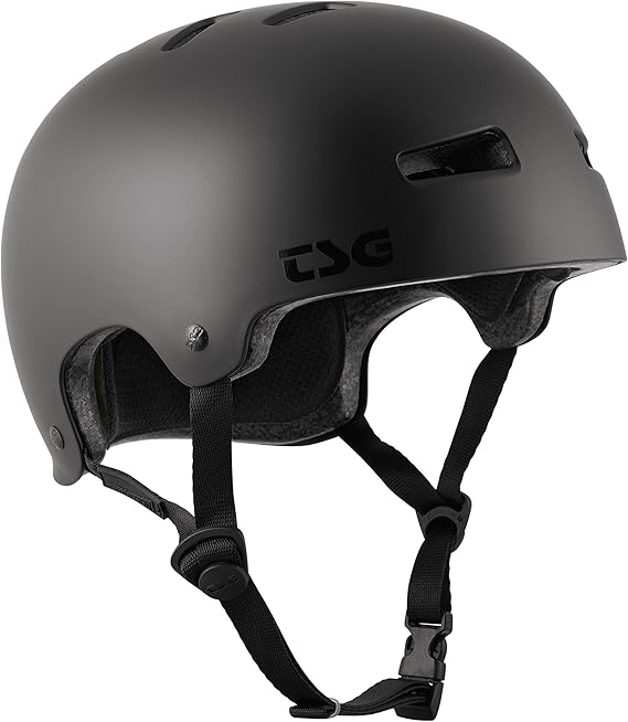 TSG Evolution Bike & Skate Helmet | for Cycling, BMX, Skateboarding, Rollerblading, Roller Derby, E-Boarding, E-Skating, Longboarding | Triple Certified, Swiss Design