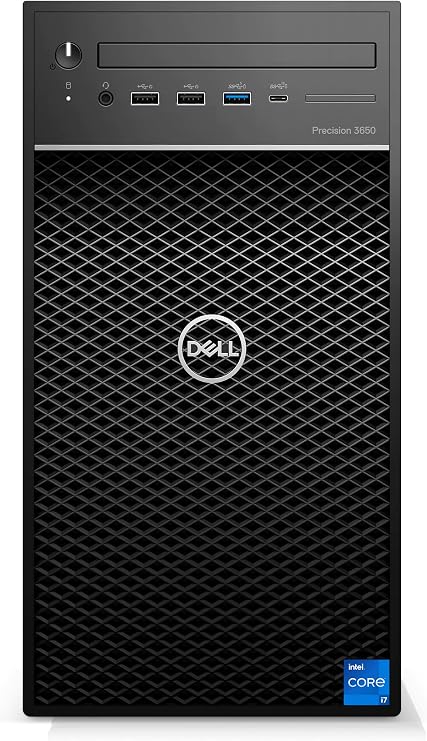 2021 Dell Precision 3650 Tower Workstation Desktop, Intel i7-11700, Quadro P1000 4G, 32GB RAM, 512GB SSD + 1TB HDD, No-DVD, WiFi 6, Type-C, DisplayPort, Keyboard & Mouse, Win 10 Pro