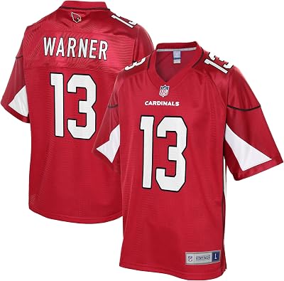 NFL PRO LINE Mens Kurt Warner Cardinal Arizona Cardinals Vintage Retired Player Jersey