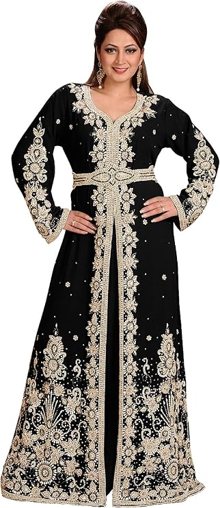 Kaftan Evening Gown Cocktail Dress