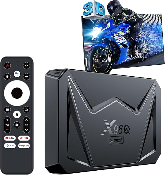 2024 X96Q Pro+ TV Box, Android 14.0, TV Box, 2G RAM+16G ROM, 8K, HDR, BT5.0, USB3.0, WIFI6.0