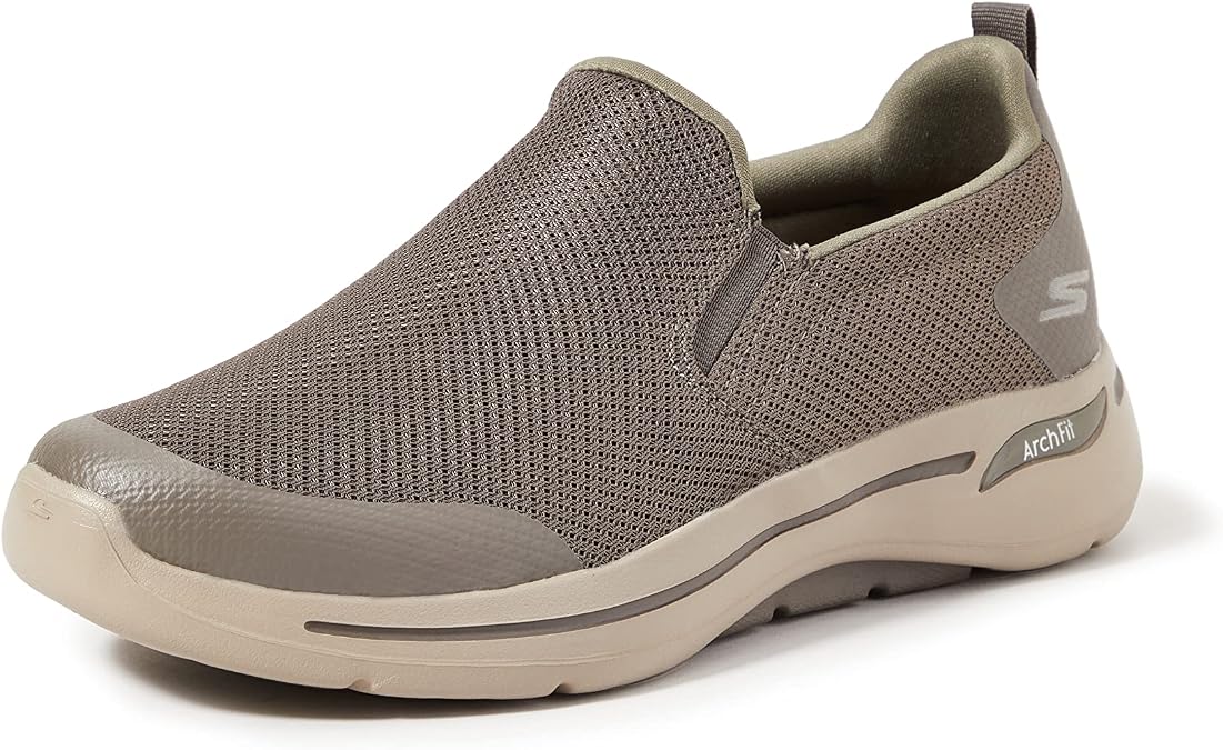 Skechers Mens Gowalk Arch Fit-Athletic Slip-on Casual Loafer Walking Shoe Sneaker