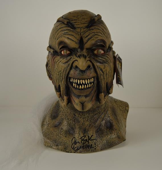 JONATHAN BRECK signed Jeepers Creepers MASK autographed