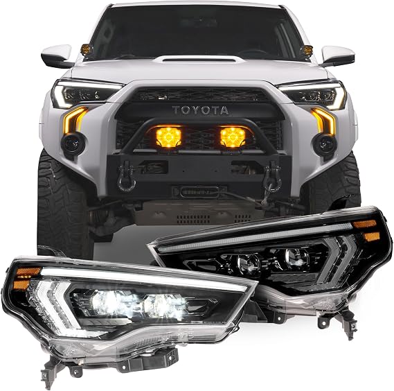 Morimoto XB Evo Hybrid LED Headlights for Toyota 4Runner 14-24 (LF2-531Y)