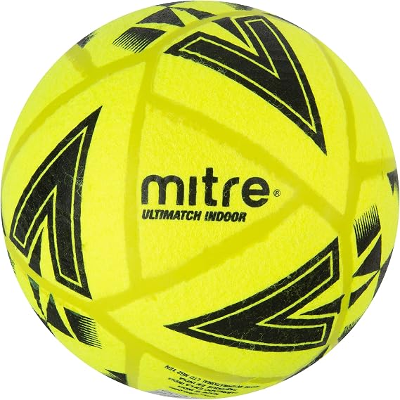 Mitre Unisex Ultimatch Indoor Football, Shape Retention, Ball