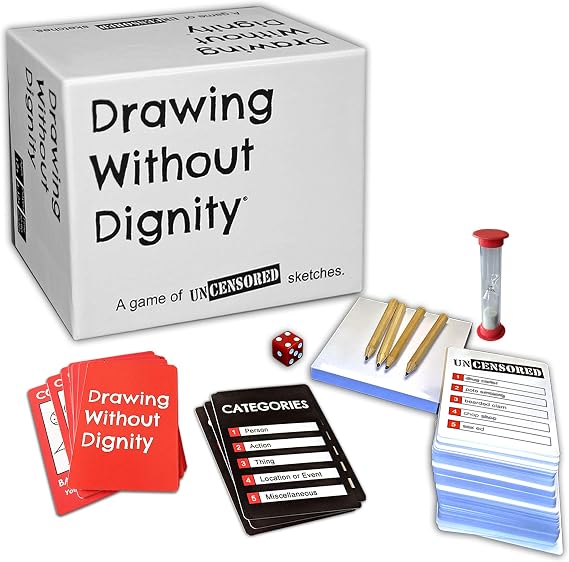 Drawing Without Dignity - an Adult Party Game of Uncensored Sketches