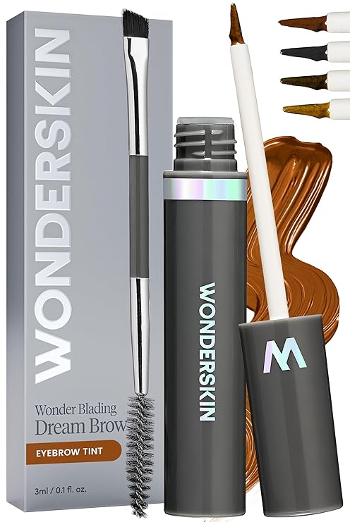 Wonderskin Eyebrow Gel - Long Lasting Eyebrow Gel, Tinted Brow Filler