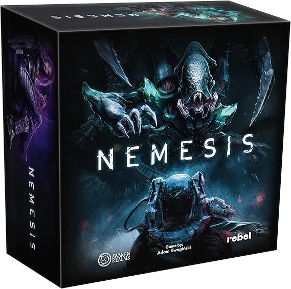 Rebel Studio Nemesis Board Game - Sci-Fi Horror Adventure! Detailed Miniatures, Cooperative & Strategy Gameplay, Space Survival Challenge, Ages 14+, 1-5 Players, 1-2 Hour Playtime