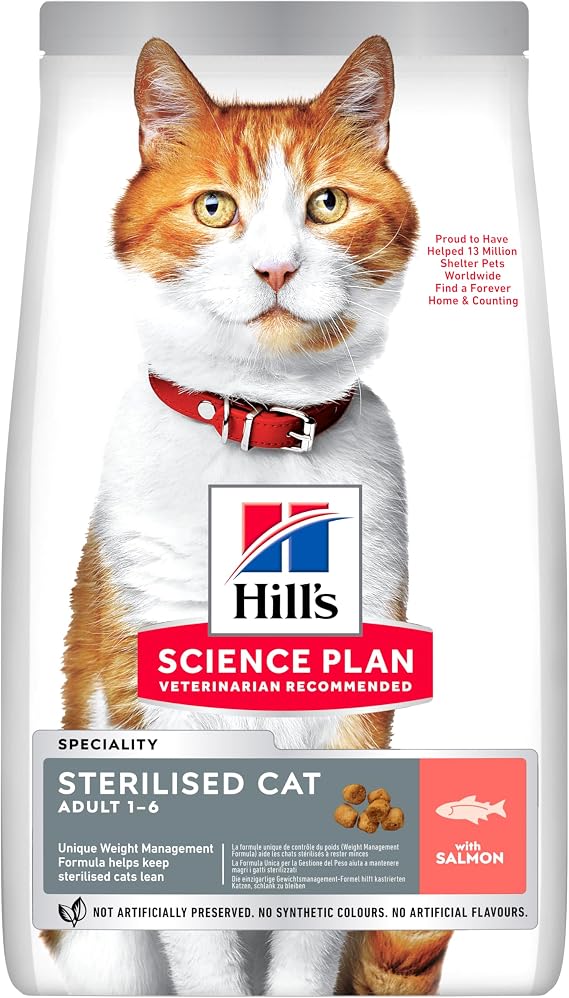 Hill's SP Salmon Sterilized Adult Cat Food 1.5KG