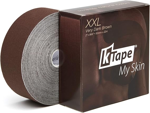 K-Tape My Skin - XXL 22m Roll - Very Dark Brown