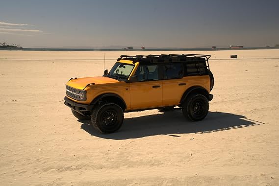 SRC Bronco Roof Rack Textured Black 78717