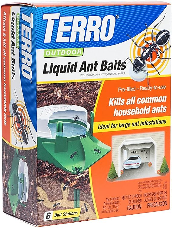 Terro 1806 Outdoor Liquid Ant Baits, 1.0 fl. oz. - 6 count , Terro-im0j by Terro