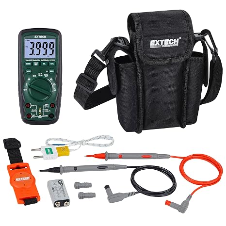 Extech EX505A Heavy Duty True RMS Multimeter, 6000 Count, IP67