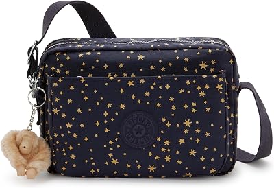 Kipling Womens Abanu Medium Prt2 Crossbody Bag, Lightweight, Adjustable Waist Pack with Multi-Compartment Zip Pockets