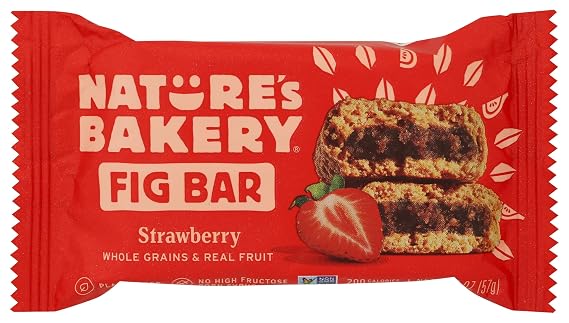 Natures Bakery Bar Fig Wow Strawberry, 2 oz