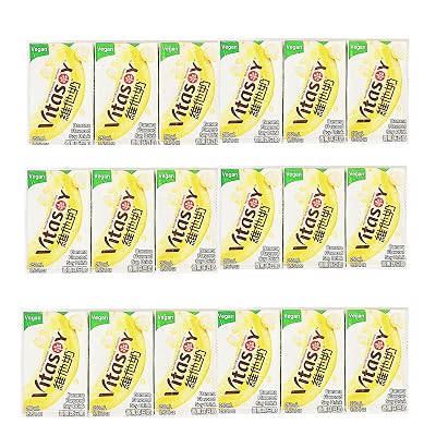 Banana Flavored Soy Drink, Artificially Flavored,Vegan, 250mL, Pack of 18