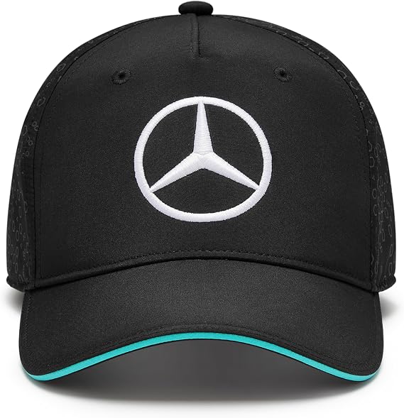 Mercedes AMG Petronas F1 2024 Team Baseball Hat- Black/White