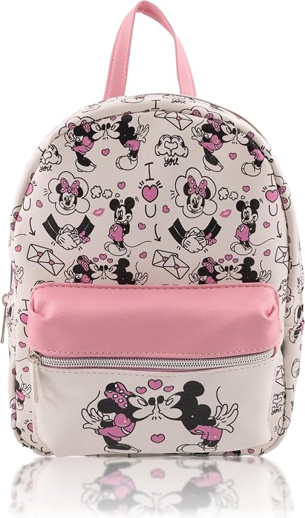 Disney Minnie Mouse Mini Backpack Purse for Women and Girls