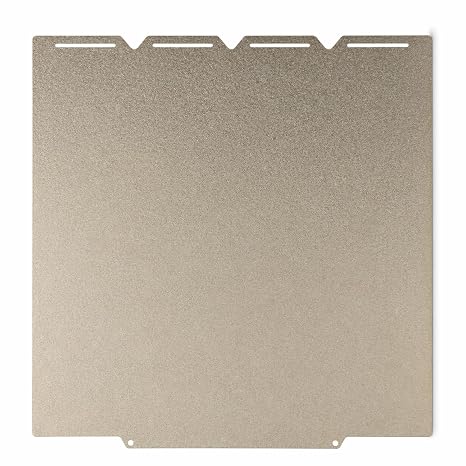 Snapmaker U1 Build Plate 270x270mm Double-Sided Textured PEI | OEM-Quality 270x270mm Double-Sided Textured PEI Spring Steel Sheet; 1:1 Snapmaker U1 Replacement, Supports Up To 300C