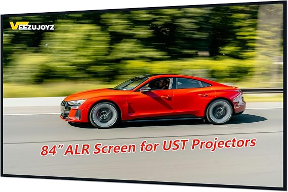 ALR Projector Screen 84" VJ-BW3 for Ultra Short Throw Projectors