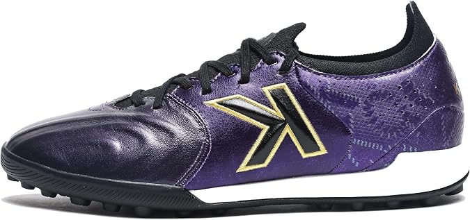 KELME Kangaroo Leather Turf Soccer Shoes - FG Pro K-Leather Soccer Cleats - Outdoor Indoor Football Boots Mens Adult Sizes