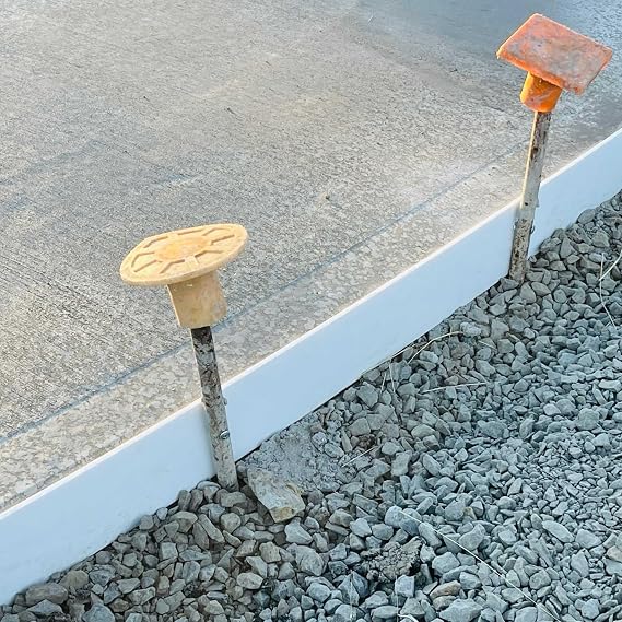 AUTUMN Plastic Flex Forms for Concrete Flatwork & Curbs - panel size 4" x 96", 4 panels
