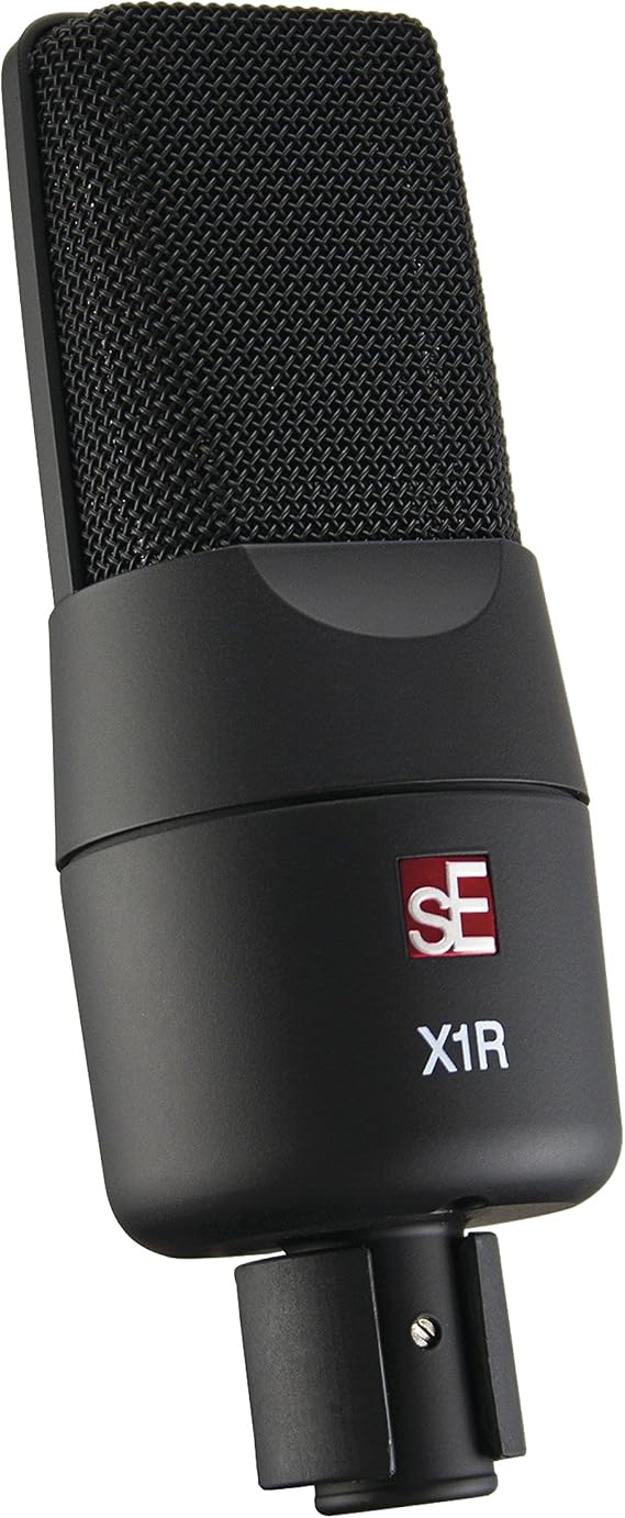 SE ELECTRONICS X1 R Passive Ribbon Microphone with Extended High-Frequency Response & High SPL Handling - Modern Ribbon Mic for Vocals, Voice-Over, Broadcast, Guitar Cabs, Drum Overheads & More
