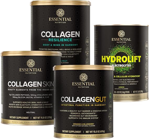 Collagen Skin, Gut & Mood + Hydrolift | Inside-Out Beauty & Longevity Stack