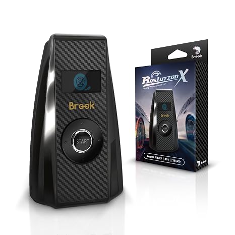 Brook Ras1ution X-Racing Wheel Converter for Xbox Series X|S, Xbox One, Xbox 360 | 60+ Steering Wheels Supported | Force Feedback & App Control