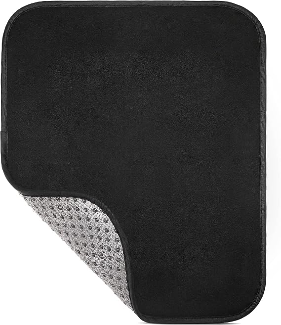 Aoriher Microfiber Bowling Ball Towel 10 x 8 Inch Bowling Shammy Pad with Easy-Grip Dots for Cleaning Balls