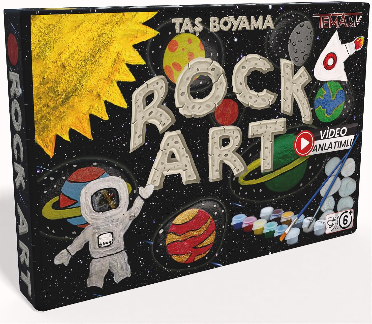 Stone PaintingSpace Theme Event Set