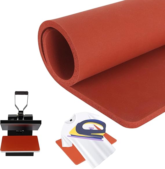 Heat Press Mat Heat Resistant Silicone Pad for Ironing Sublimation
