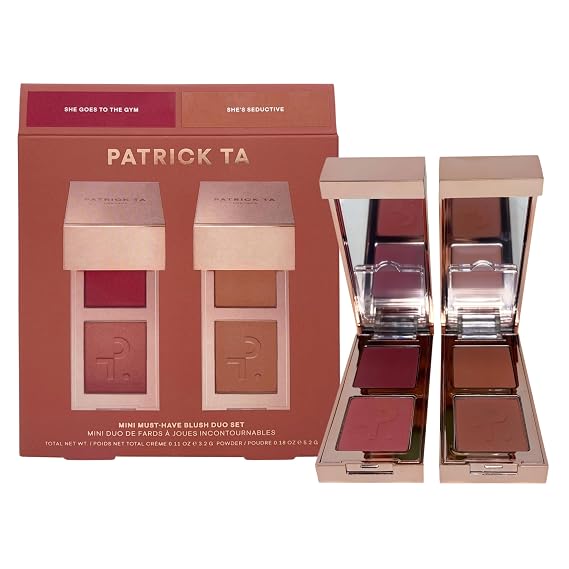 Patrick Ta Mini Must-Haves Blush Duo Set - She Goes To The Gym/She's Seductive
