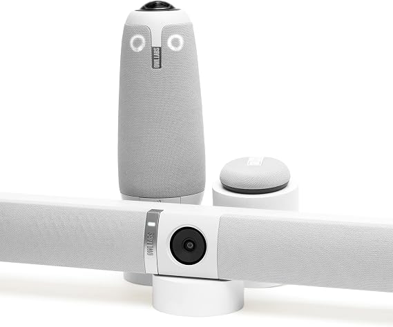 Meeting Owl 3 + Owl Bar + Expansion Mic Bundle Intelligent 360-Degree 4K Conferencing Bundle (Speaker Auto-Focus, Smart Camera Switching, Expanded Audio Reach)