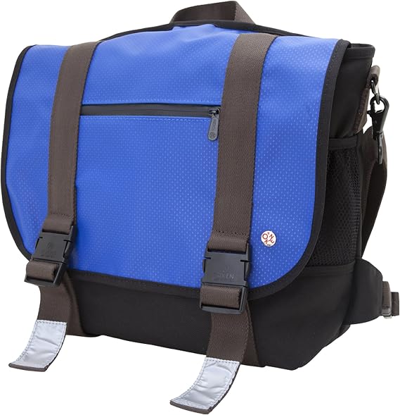 Token Bags Lorimer Matte Vinyl Messenger Bag, Royal Blue, One Size