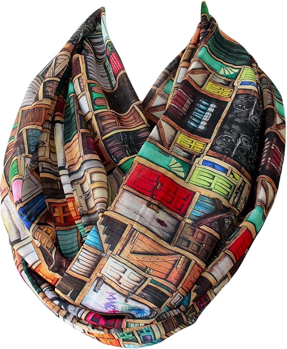 Etwoa Antic Doors Infinity Circle Loop Scarf