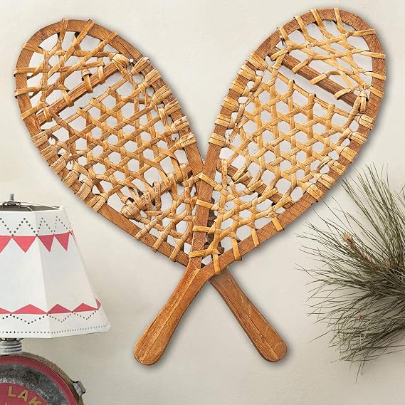 BLACK FOREST DECOR Small Snowshoes Wall Decor 6 1/4" Wx1 1/4" Dx17 1/4" H | |