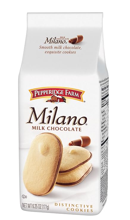 Pepperidge Farm Milk Chocolate Milano Cookies, 6.25 Ounce