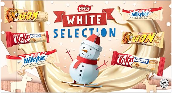 Nestlé White Chocolate Selection Box, 190g | Pack of 1