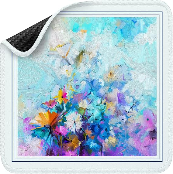 Mahjong Mat for Table - Durable Mahjong Table Cover with Unique Design, Premium Mahjong Accessories, Perfect Mahjong Gifts for Women, Game Mat for Mahjong and Board Game Enthusiasts Vivid Aura