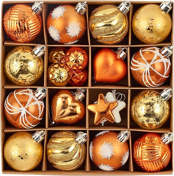 Valery Madelyn 28ct Fall Ornaments Thanksgiving Tree Decorations for Home