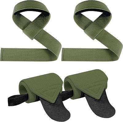 Lifting Straps Wrist Wraps Weightlifting Training: Heavy Duty Gym Support for Men Women Boost Grip Wrist Stability