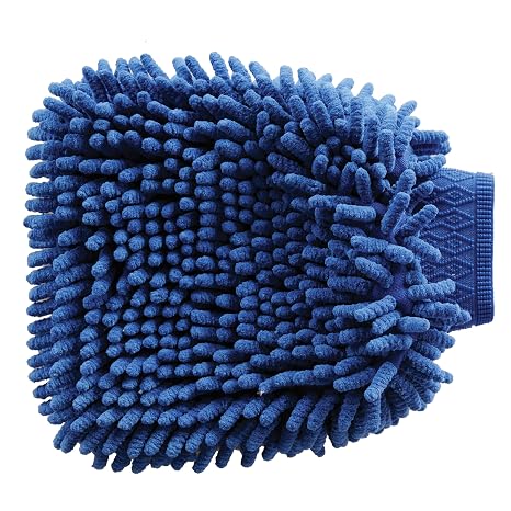 ROMA Microfibre Wash Mitt, Blue