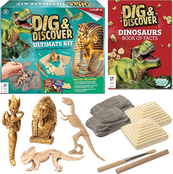 Hinkler Dig & Discover Ultimate Kit - DIY STEM Geology & Science for Kids