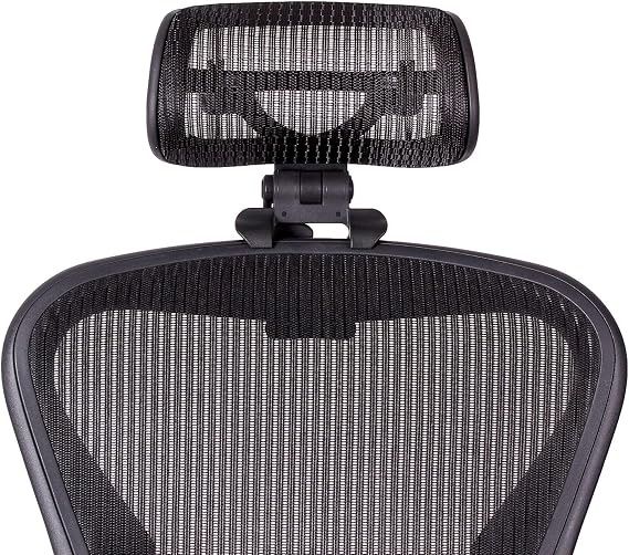 Herman Mirror for Aaron Chair Original Headrest H3 Carbon Classic Model Pre-2016 Mesh Black Headrest Only