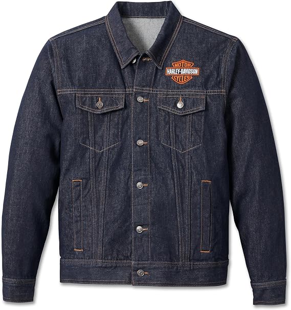 Harley-Davidson Men's Denim Jacket, Blue - 99027-23VM