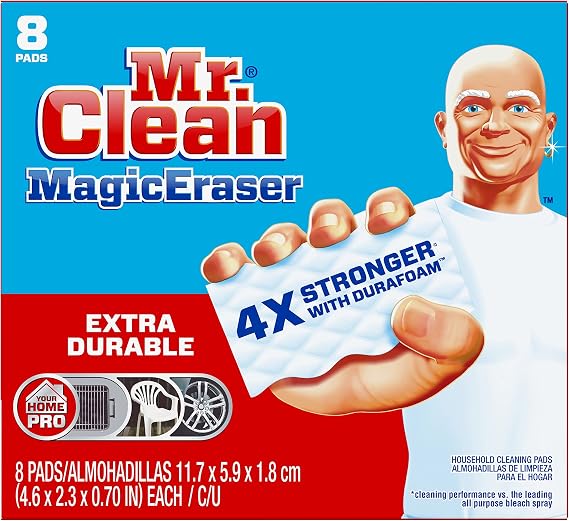 Mr. Clean Magic Eraser Cleaning Pads, 8-Count Box