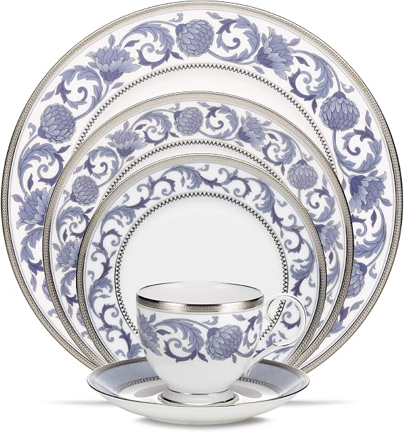 Noritake Sonnet in Blue 5-Piece Place Setting