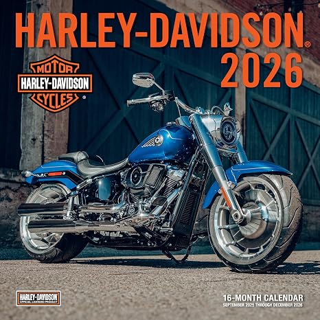 Harley-Davidson 2026 12x12: 16-Month Calendar--September 2025 through December 2026