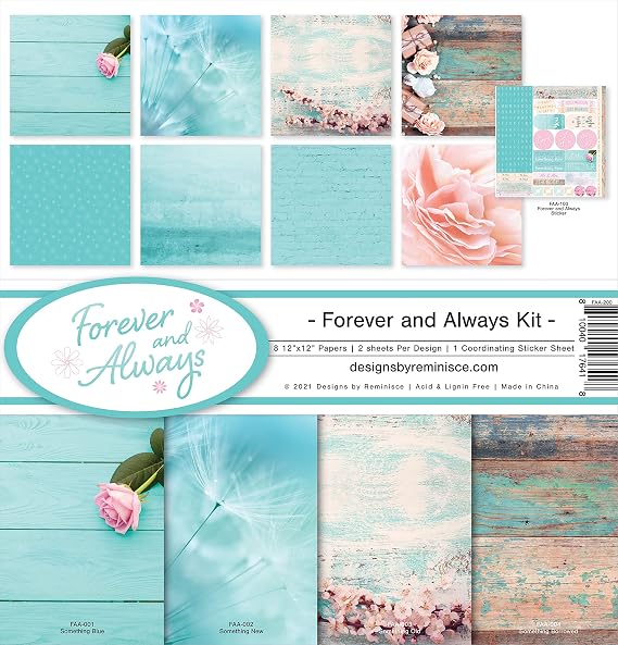 Forever and Always Scrapbook Collection Kit